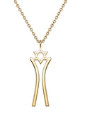 Star Dancer Pendant — Gold-Tone