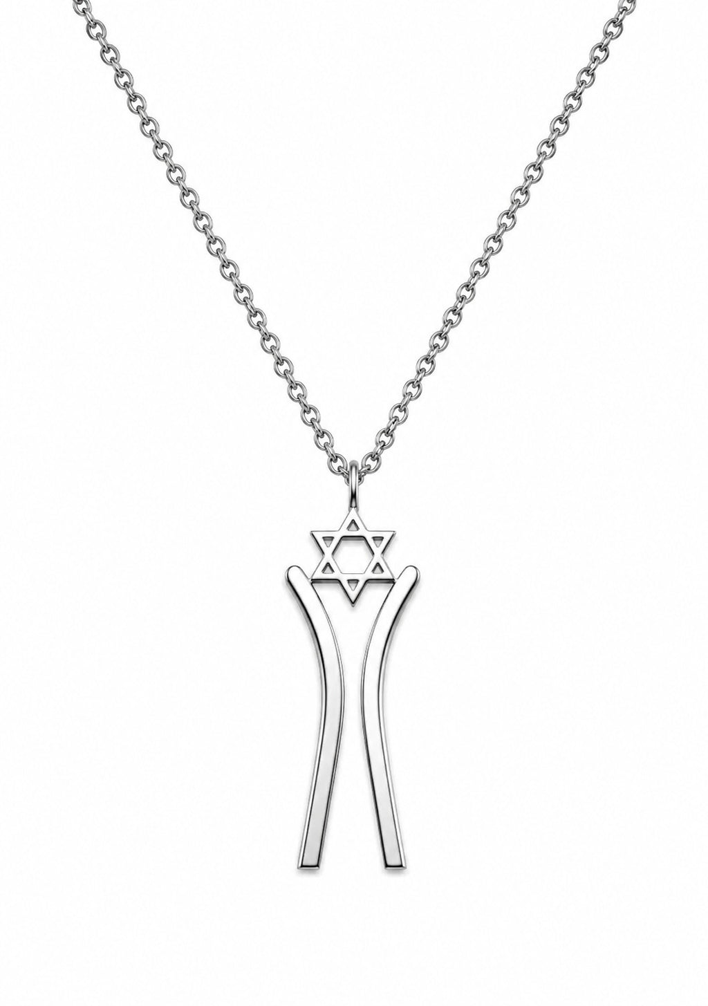 Star Dancer Pendant — Silver-Tone