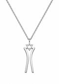 Star Dancer Pendant — Silver-Tone