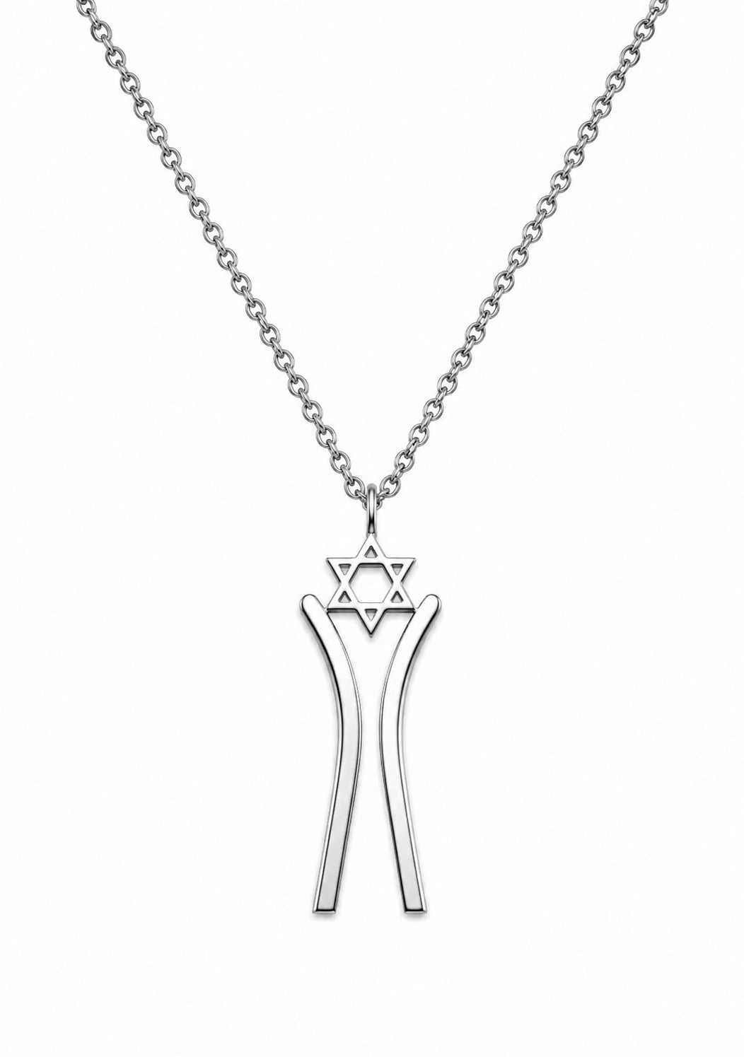 Star Dancer Pendant — Silver-Tone