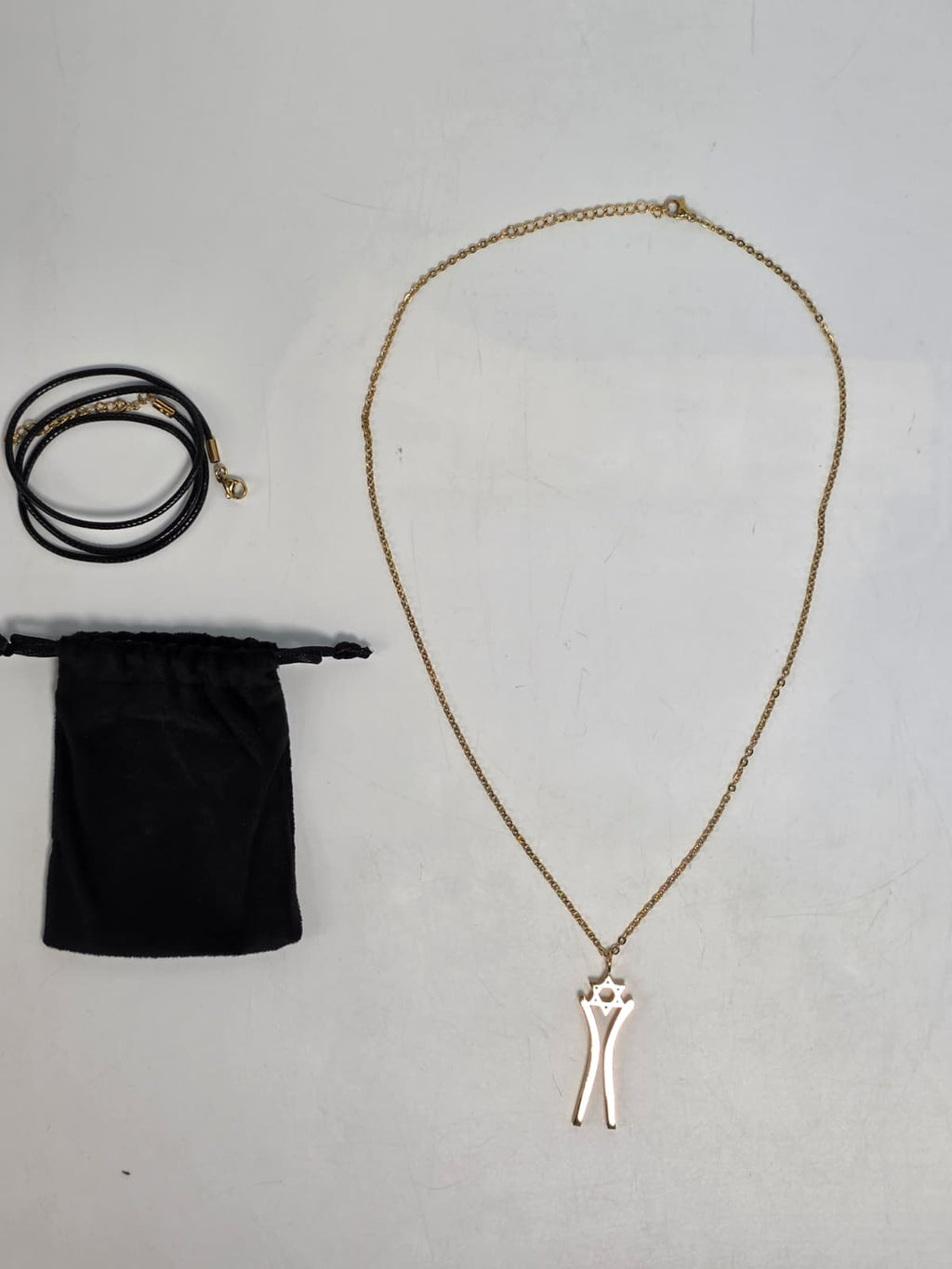 Star Dancer Pendant gold full product and packaging
