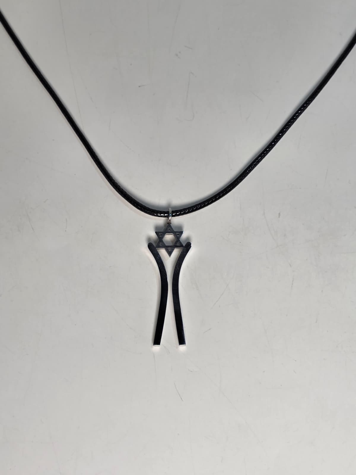 Star Dancer Pendant sterling silver cropped pendant detail